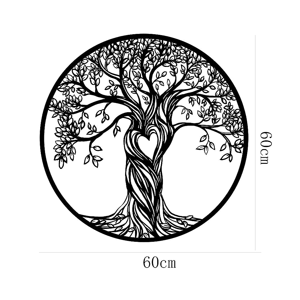 Garden Ornaments: Tree Life Wall Decoration Metal Tree Wall Sculpture