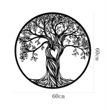 Garden Ornaments: Tree Life Wall Decoration Metal Tree Wall Sculpture