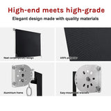 Awnings: Retractable Straight Drop Roll Down Awning Garden Patio Screen 2.1X2.5M