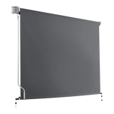 Awnings: Retractable Straight Drop Roll Down Awning Garden Patio Screen 3.0X2.5M