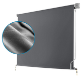 Awnings: Retractable Straight Drop Roll Down Awning Garden Patio Screen 3.0X2.5M
