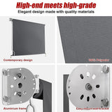 Awnings: Retractable Straight Drop Roll Down Awning Garden Patio Screen 3.0X2.5M