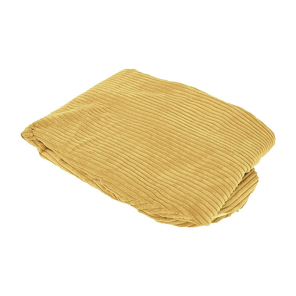 Sofa Accessories: Jumbo Cord Beanbag Chair Cover Unfilled Large Bean Bag - Mustard