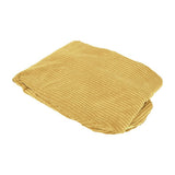 Sofa Accessories: Jumbo Cord Beanbag Chair Cover Unfilled Large Bean Bag - Mustard