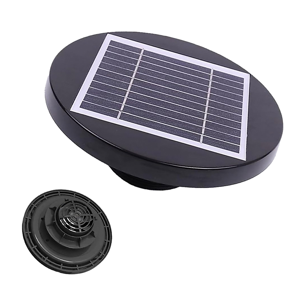 Masonry Tools: Solar Powered Roof Fan Ventilator Loft Vent for Boat RV Greenhouse Shed Caravan