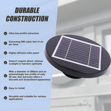 Masonry Tools: Solar Powered Roof Fan Ventilator Loft Vent for Boat RV Greenhouse Shed Caravan
