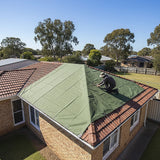 Awnings: 3x4M Army Heavy Duty Waterproof Canvas Tarp Tarpaulin Sun Blocked Dustproof