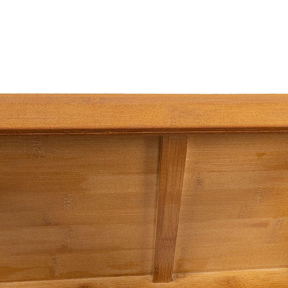 Shoe Storage: Bamboo Shoe Rack Wooden Bench Storage Organiser Cabinet Holder Stool