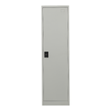 Storage Cabinets: Single-Door Metal Tall Cabinet Shelf Storage for Home Office Gym
