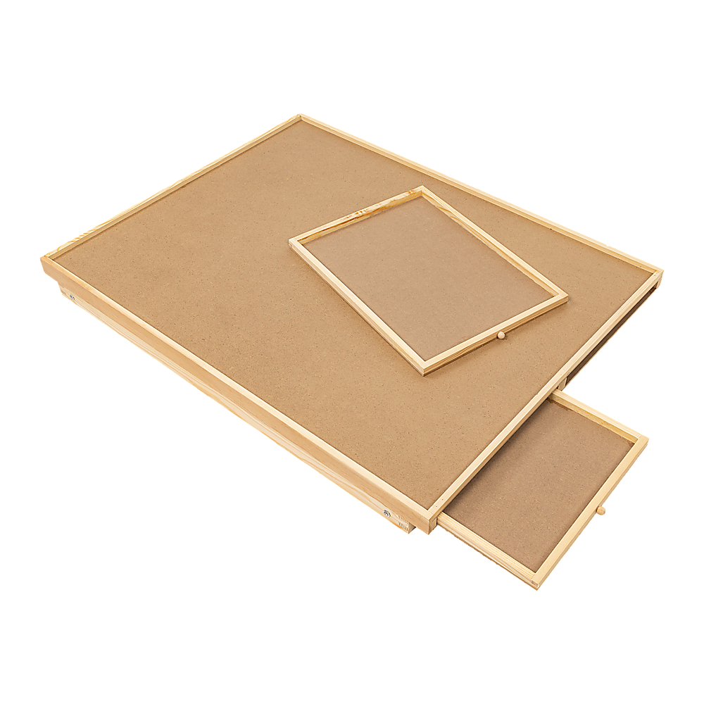 Activity Toys: 1500 Piece Wooden Jigsaw Puzzle Table  67x87cm Puzzle Board with Folding Legs