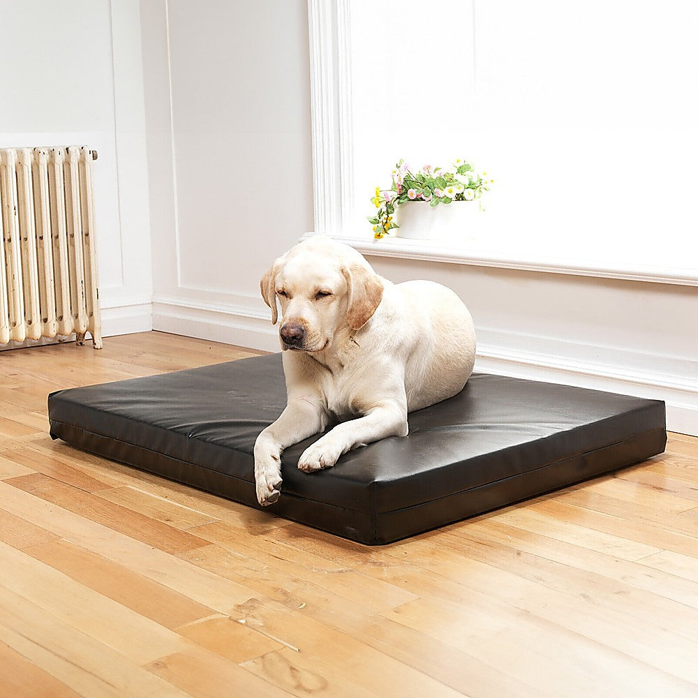 Dog Beds: XL Dog Bed Chew Resistant Heavy Duty Kennel Run Tough Robust Durable