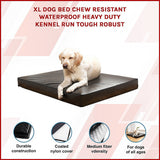 Dog Beds: XL Dog Bed Chew Resistant Heavy Duty Kennel Run Tough Robust Durable
