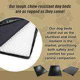 Dog Beds: XL Dog Bed Chew Resistant Heavy Duty Kennel Run Tough Robust Durable