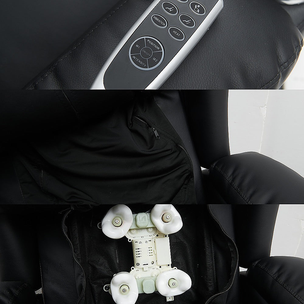 Arm Chairs & Recliners: Lift Heated Leather Recliner Electric Massage Chair with USB port