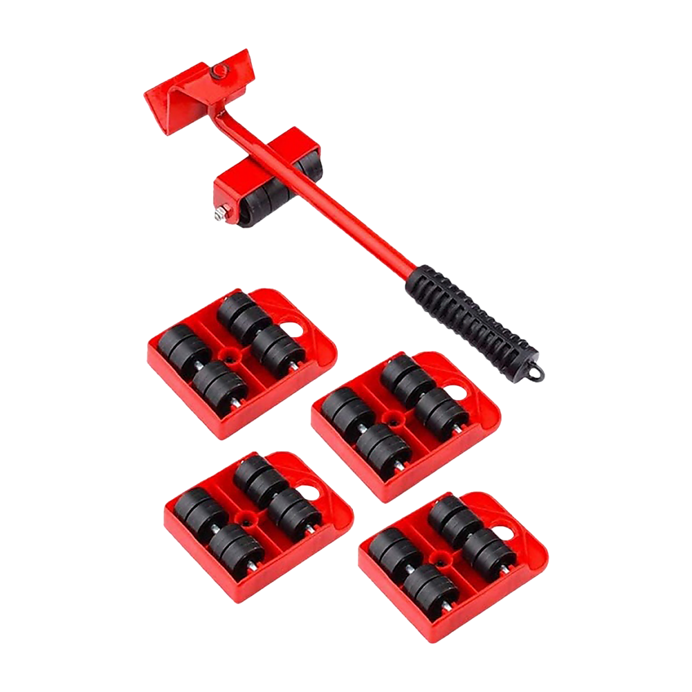 Utility Trolleys: 4 X All-purpose Dolly Plastic Heavy Duty Furniture Mover Slider Set