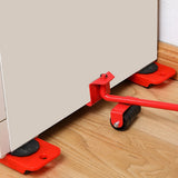 Utility Trolleys: 4 X All-purpose Dolly Plastic Heavy Duty Furniture Mover Slider Set