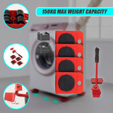 Utility Trolleys: 4 X All-purpose Dolly Plastic Heavy Duty Furniture Mover Slider Set