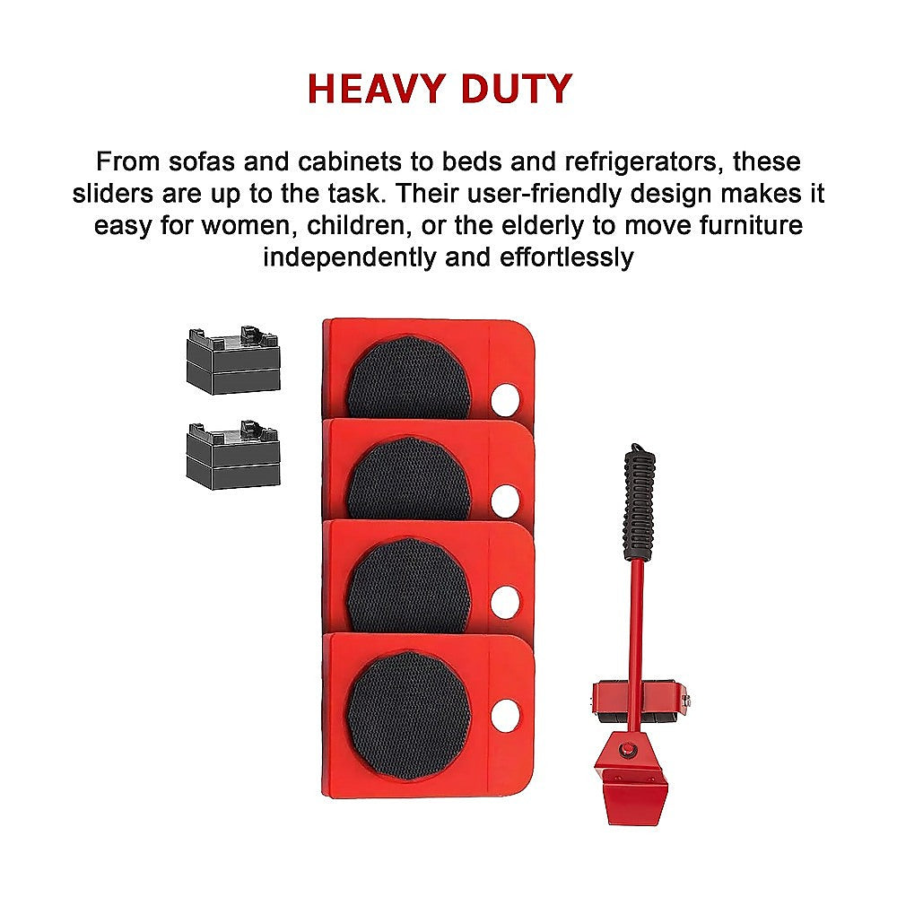 Utility Trolleys: 4 X All-purpose Dolly Plastic Heavy Duty Furniture Mover Slider Set