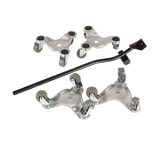 Utility Trolleys: 4 X All-purpose Dolly Metal Heavy Duty Furniture Mover Slider Set