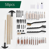 Gardening Accessories: Universal Barrel All-purpose Gun Cleaning Kit for Rifle Pistol Shotgun Muzzleloader