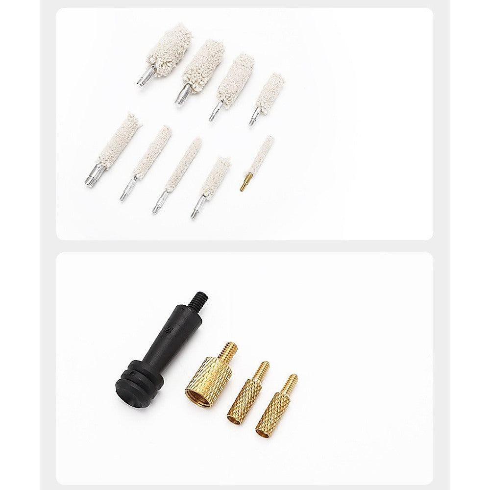 Gardening Accessories: Universal Barrel All-purpose Gun Cleaning Kit for Rifle Pistol Shotgun Muzzleloader