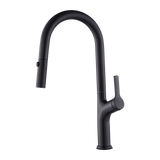 Tap & Sink Accessories: Kitchen Laundry Bathroom Basin Sink Pull Out Mixer Tap Faucet in Black