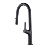 Tap & Sink Accessories: Kitchen Laundry Bathroom Basin Sink Pull Out Mixer Tap Faucet in Black