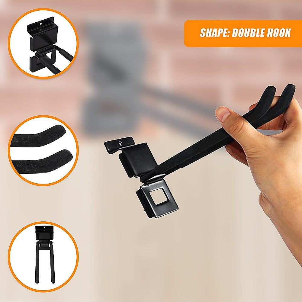 Masonry Tools: Garage Slatwall Retail Store Display Wall Mount Storage Double Hooks