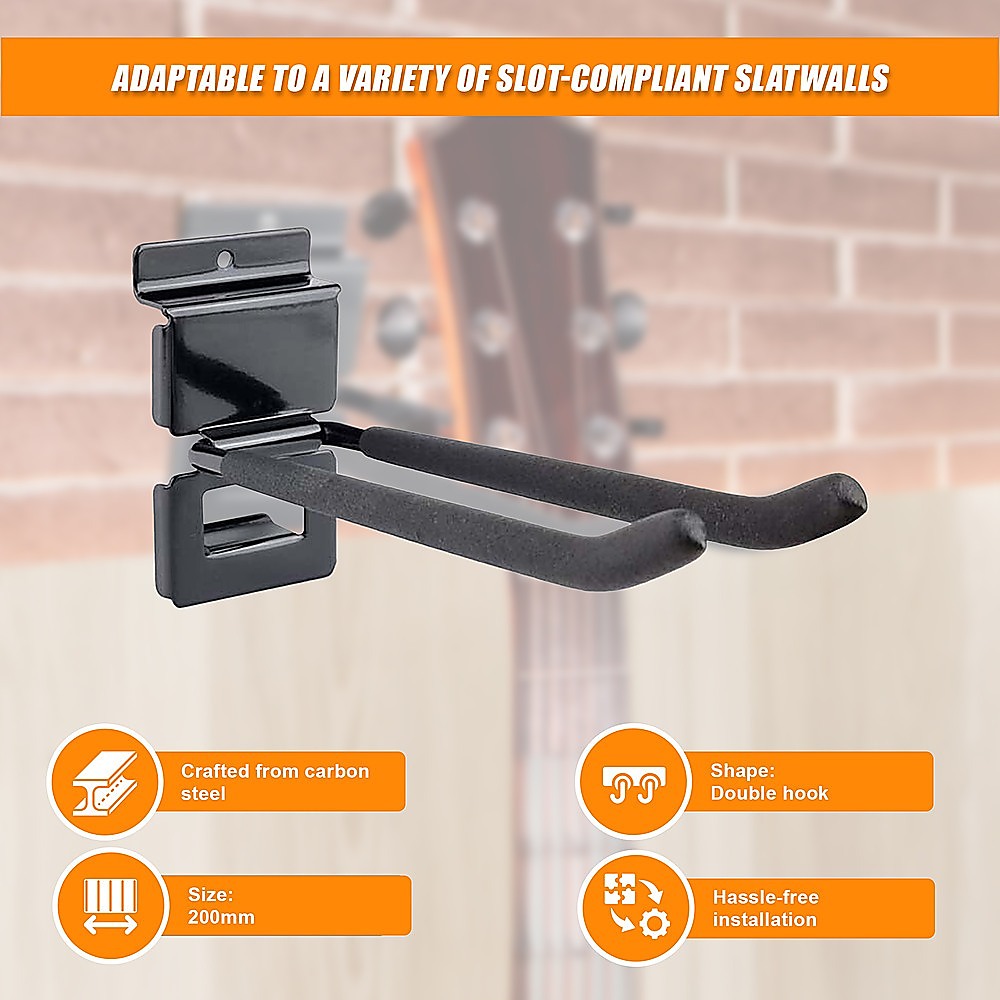 Masonry Tools: Garage Slatwall Retail Store Display Wall Mount Storage Double Hooks