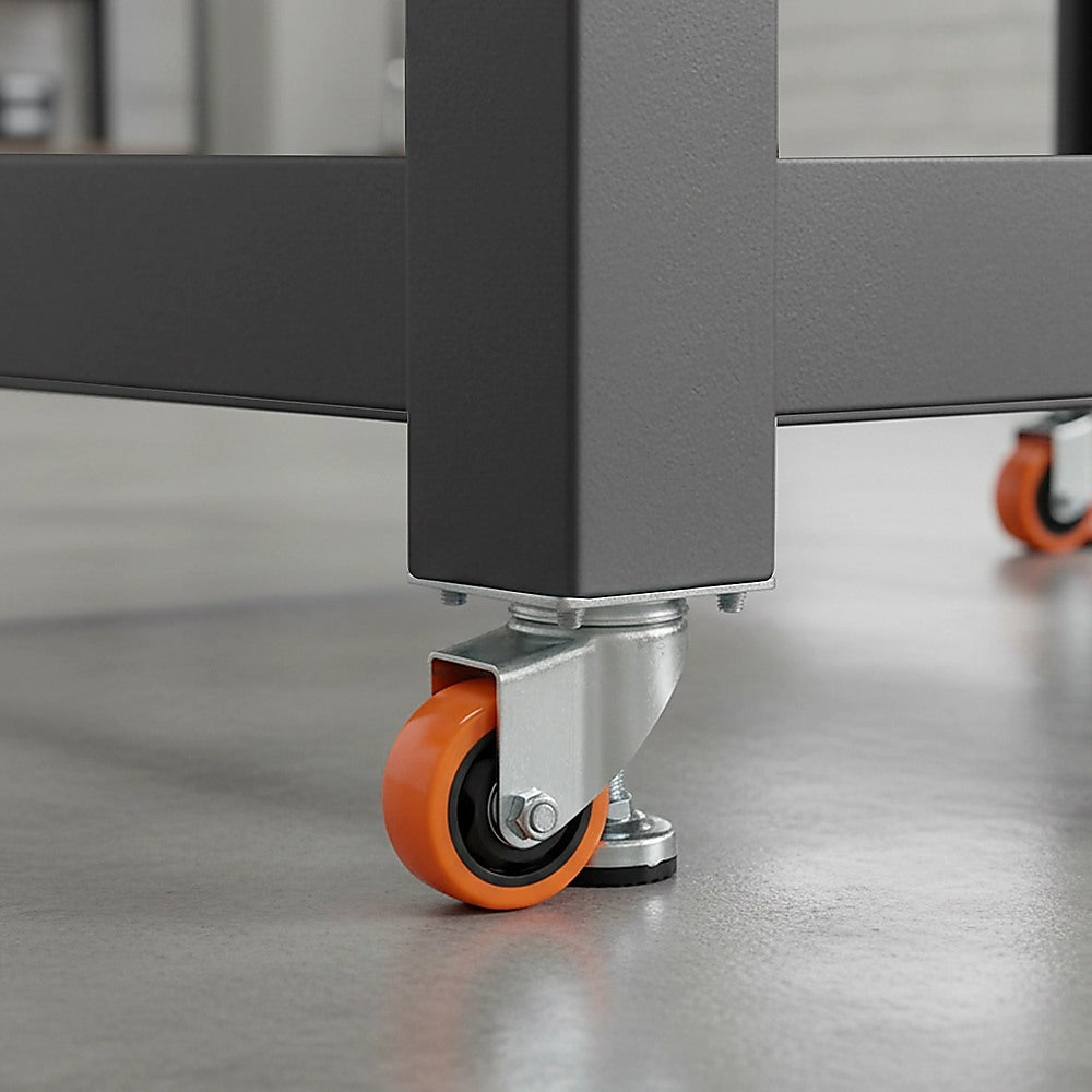 Leveling Casters Swivel Wheels Set of 4, 360 kg Total Load Capacity