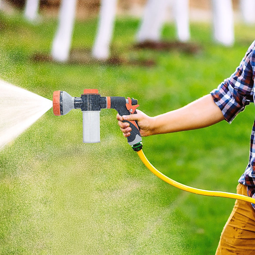 Gardening Accessories: Garden Hose Nozzle Pet Shower Car Wash Leak-Proof Hose Hand Sprayer Switch