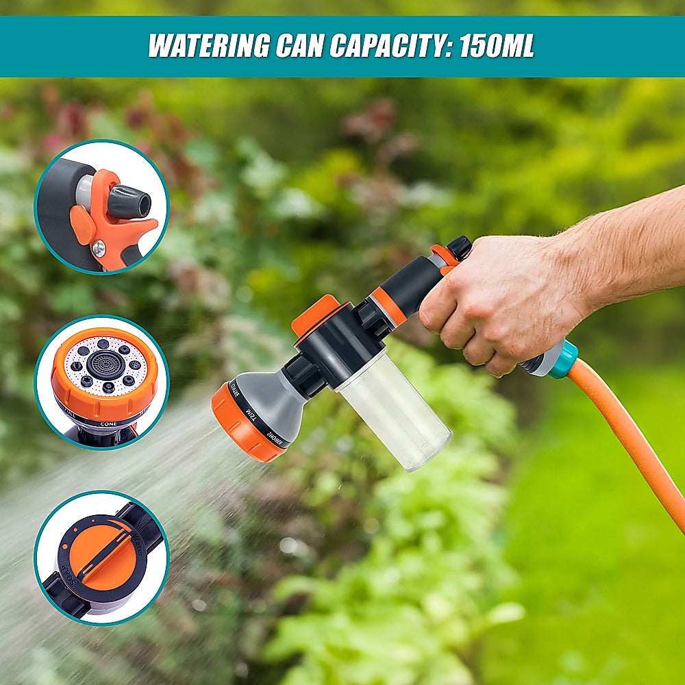 Gardening Accessories: Garden Hose Nozzle Pet Shower Car Wash Leak-Proof Hose Hand Sprayer Switch