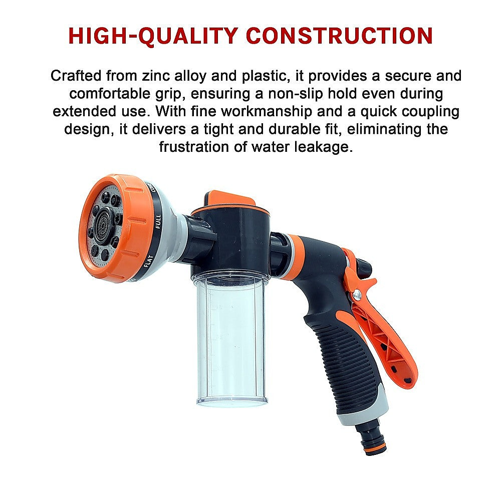 Gardening Accessories: Garden Hose Nozzle Pet Shower Car Wash Leak-Proof Hose Hand Sprayer Switch