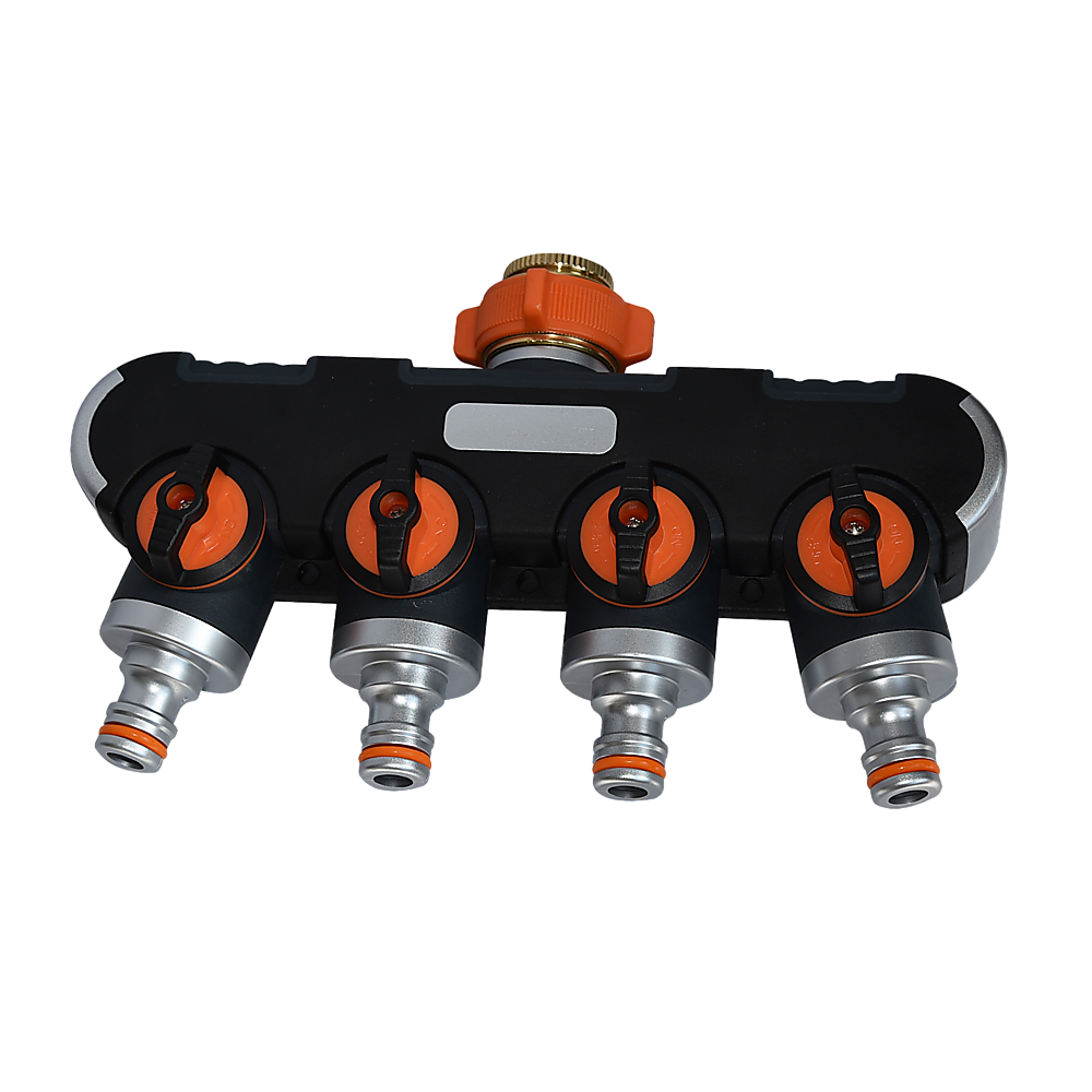 Gardening Accessories: 4-Way Water Distributor Garden Irrigation