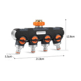Gardening Accessories: 4-Way Water Distributor Garden Irrigation