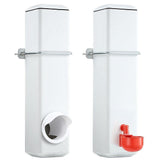 Pet Grooming Supplies: Chicken Bird Feeder Water Dispenser Automatic Waterer Poultry Food Drinker 4L