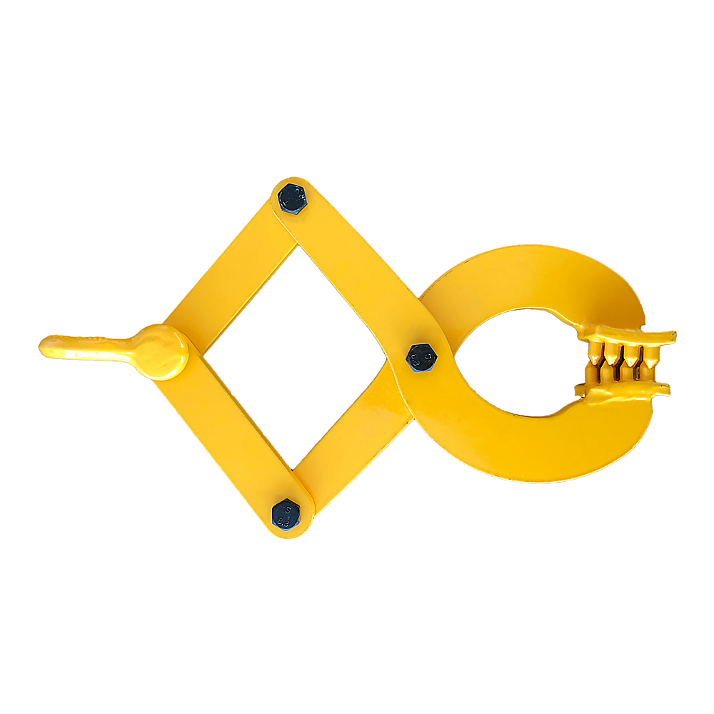 Masonry Tools: Steel Single Scissor Pallet Puller Clamp 1 Ton Capacity Pallet Grabber