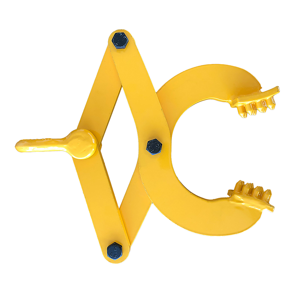 Masonry Tools: Steel Single Scissor Pallet Puller Clamp 1 Ton Capacity Pallet Grabber