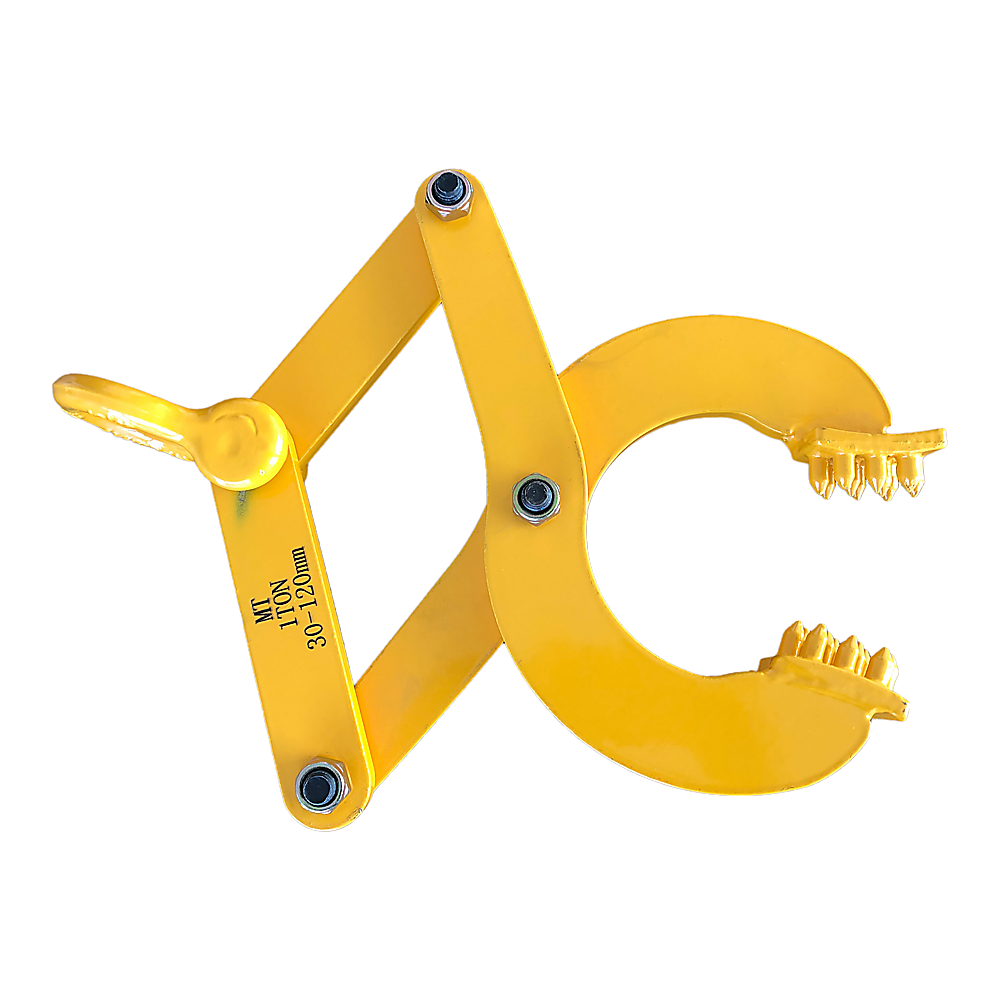 Masonry Tools: Steel Single Scissor Pallet Puller Clamp 1 Ton Capacity Pallet Grabber