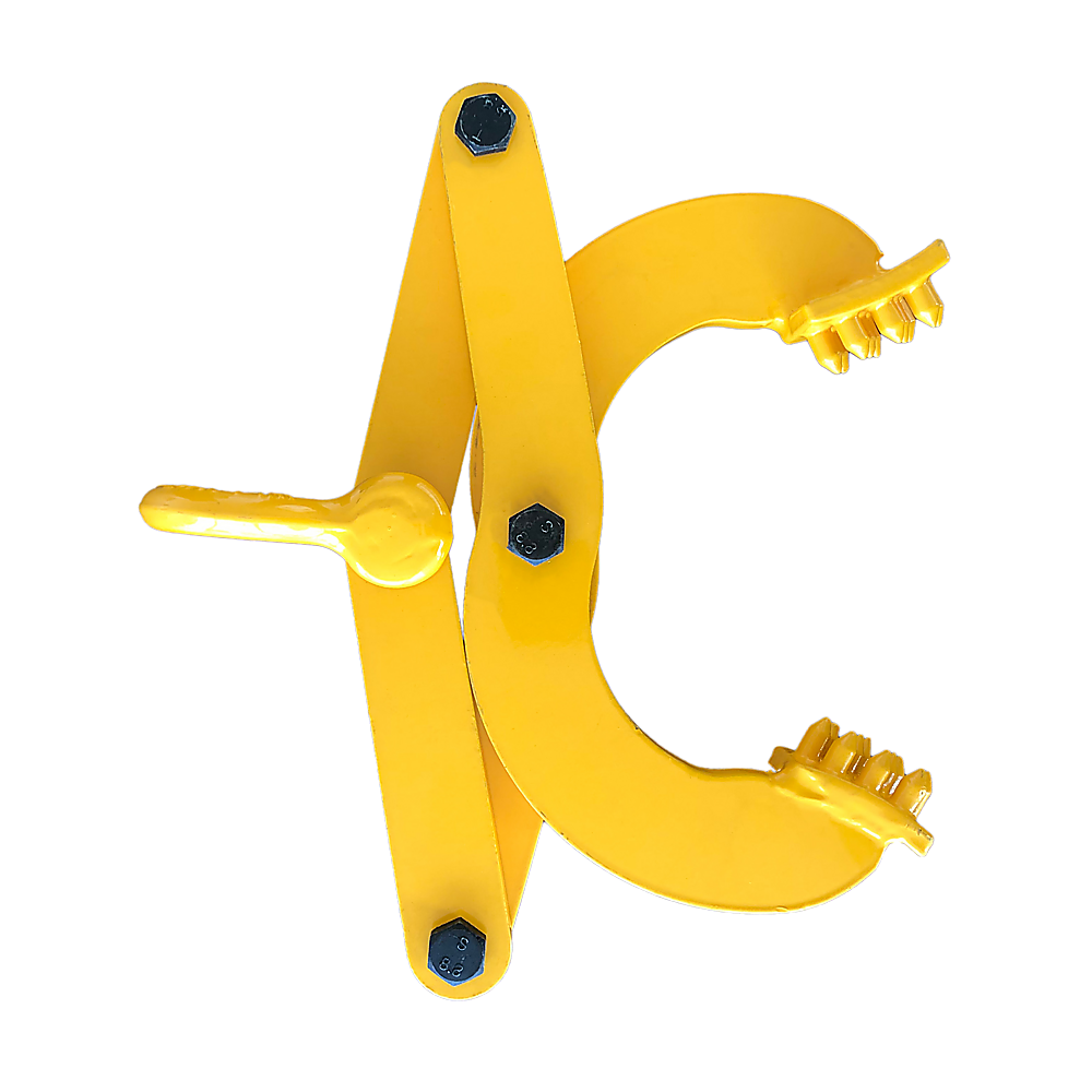 Masonry Tools: Steel Single Scissor Pallet Puller Clamp 1 Ton Capacity Pallet Grabber