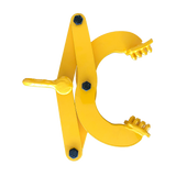 Masonry Tools: Steel Single Scissor Pallet Puller Clamp 1 Ton Capacity Pallet Grabber