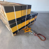 Masonry Tools: Steel Single Scissor Pallet Puller Clamp 1 Ton Capacity Pallet Grabber