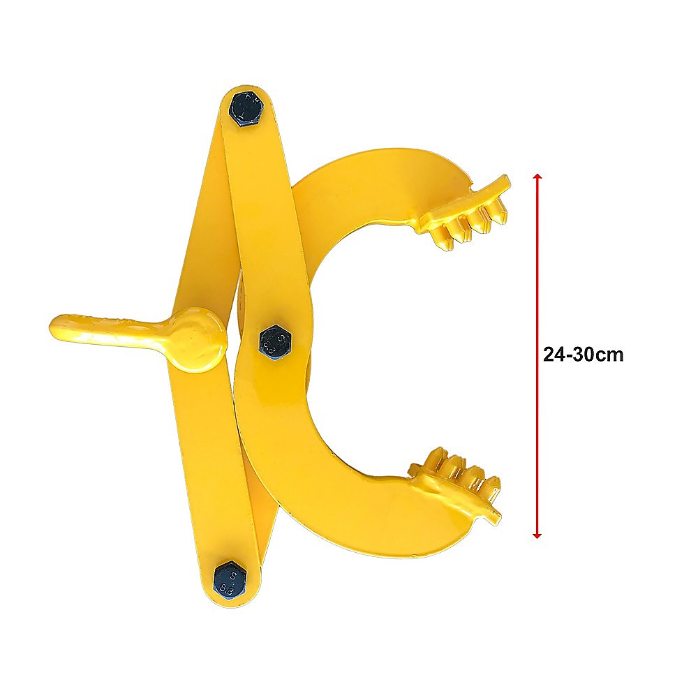 Masonry Tools: Steel Single Scissor Pallet Puller Clamp 1 Ton Capacity Pallet Grabber