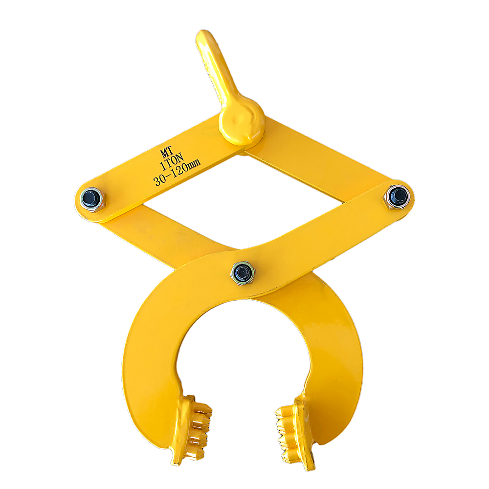 Masonry Tools: Steel Single Scissor Pallet Puller Clamp 1 Ton Capacity Pallet Grabber