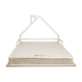Beds & Bed Frames: Pine Wood Floor Bed House Frame for Kids and Toddlers
