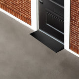Masonry Tools: Cuttable Threshold Ramp Rubber Wheelchair Ramp Solid 4 cm Rise 90 cm Wide