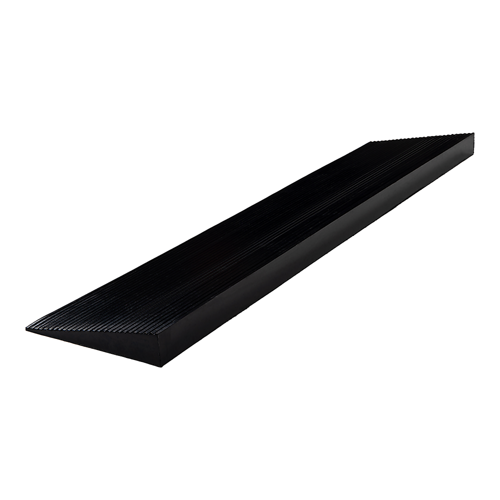 Masonry Tools: Cuttable Threshold Ramp Rubber Wheelchair Ramp Solid 4 cm Rise 90 cm Wide