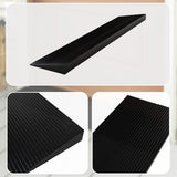 Masonry Tools: Cuttable Threshold Ramp Rubber Wheelchair Ramp Solid 4 cm Rise 90 cm Wide