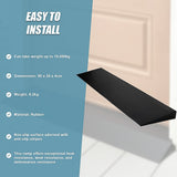 Masonry Tools: Cuttable Threshold Ramp Rubber Wheelchair Ramp Solid 4 cm Rise 90 cm Wide