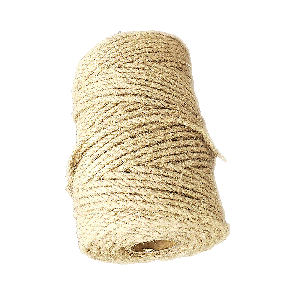 Arts & Crafts: Sisal Rope Natural Jute Hemp Manila Twine Cord 5mm*100m